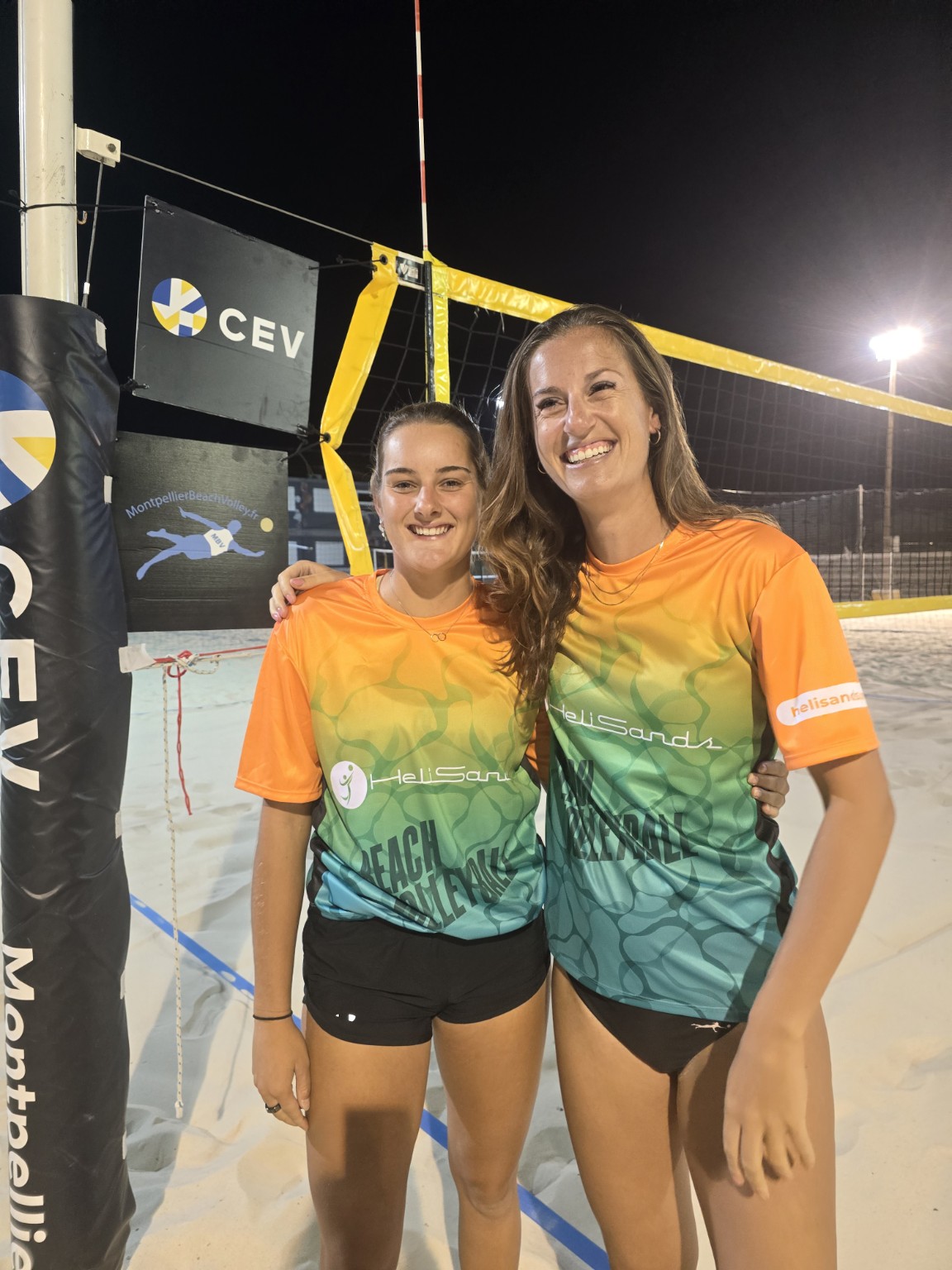 Danieke Prims & Desy Poiez · Netherlands — Represented HeliSands at the European Clubs Championship · Netherlands national team athletes