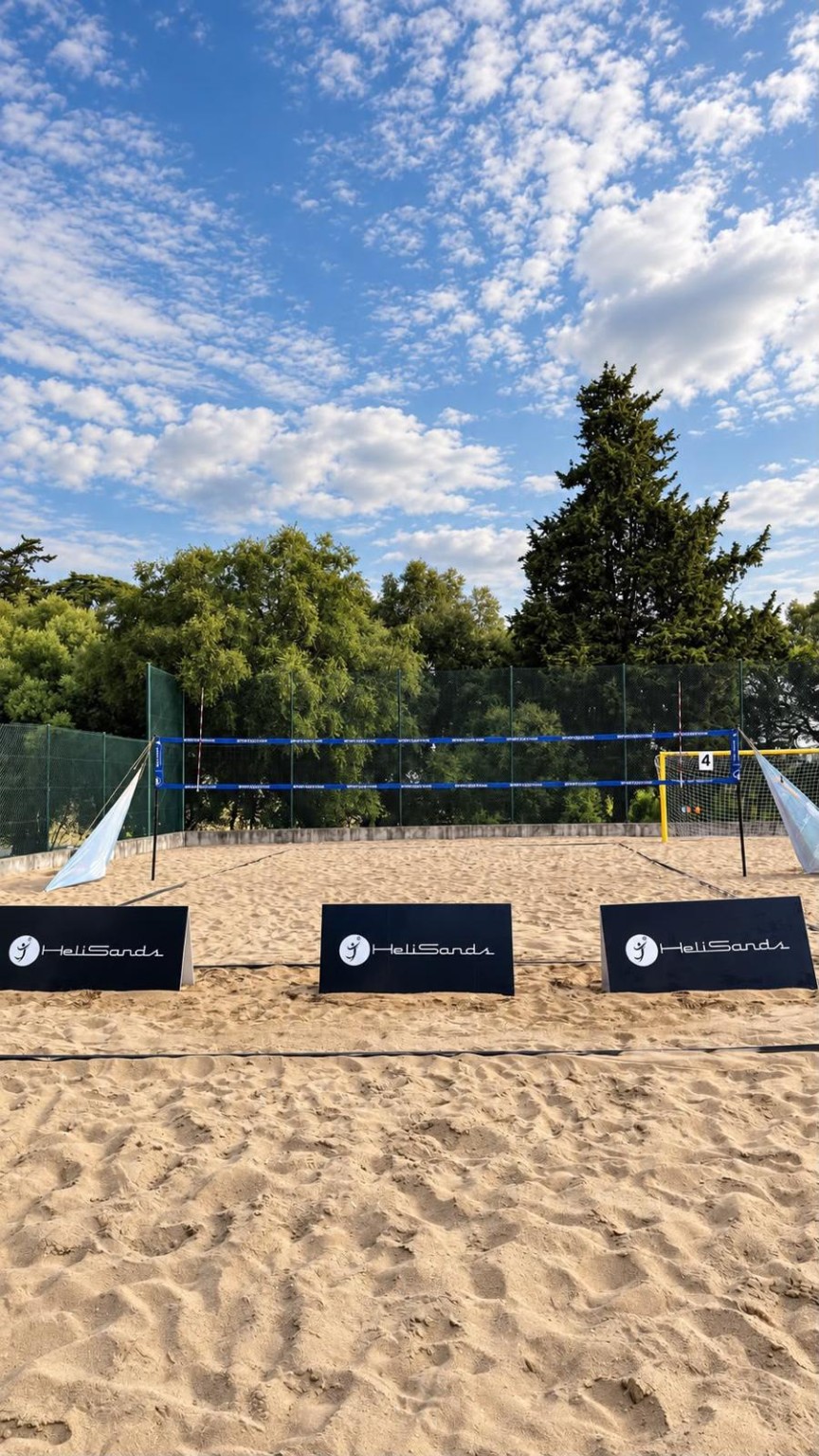 Estádio Universitário de Lisboa — HeliSands beach volleyball court in Lisbon