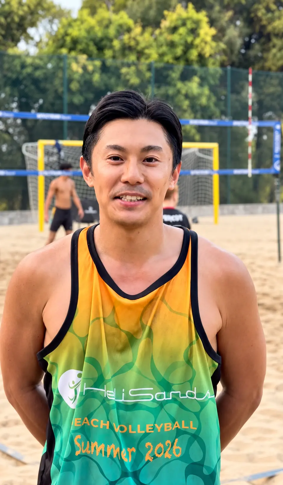 Sho Takahashi · Japan — Japanese professional volleyball player who brought his quality and energy to HeliSands training this summer.