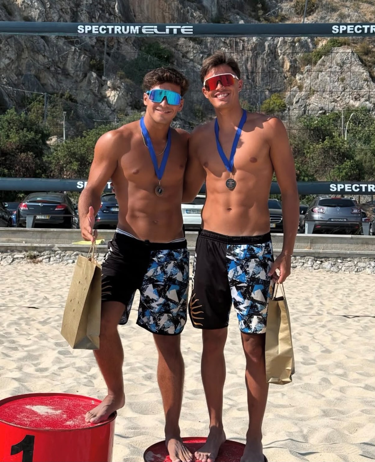 Stavros Ntallos · Greece & Ramiro Scancer · Argentina — Greek champion and Argentinian athlete in the HeliSands international community